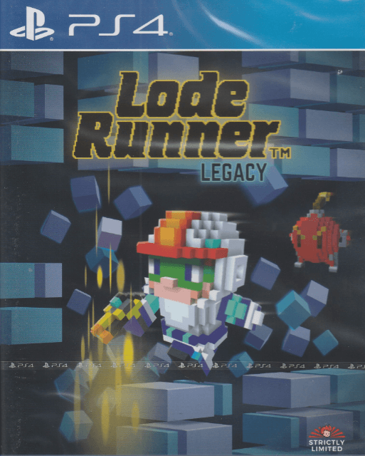 Lode Runner Legacy box art for Playstation 4